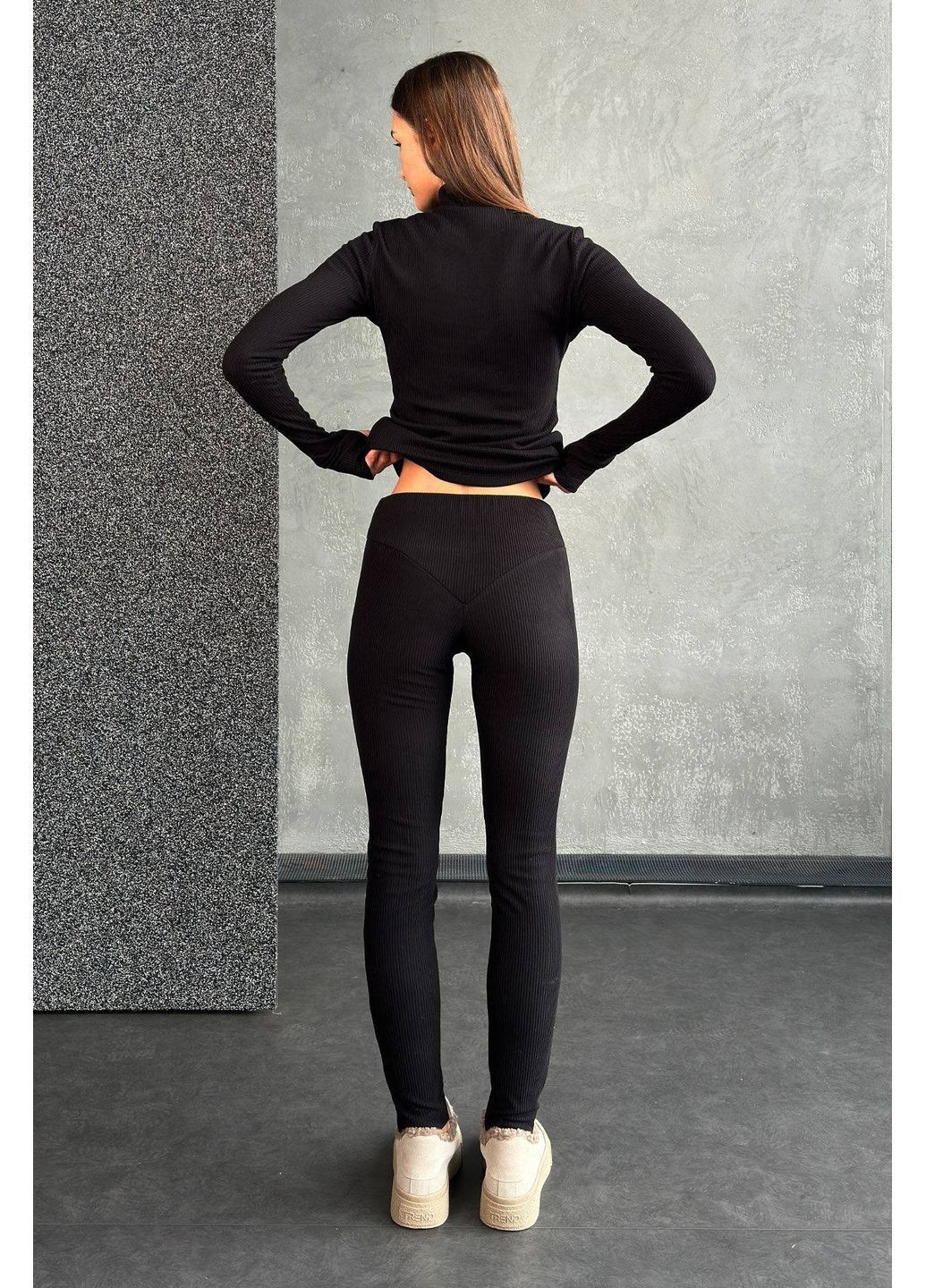 Теплий костюм (гольф, легінси), колір Чорний Nenka (367831823)