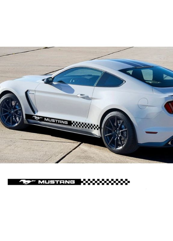 Полосы на двери форд мустанг 3D TUNING STUDIO Horse B 120х4000х0.060мм No Brand (362499721)