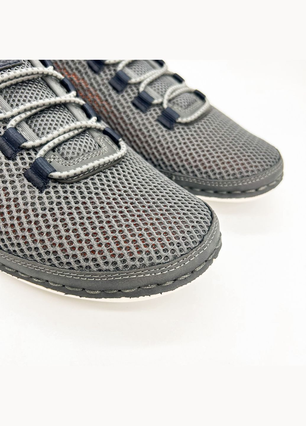 Сірі Літні кросівки (р) текстиль 0-2-2-07555-45 Rieker