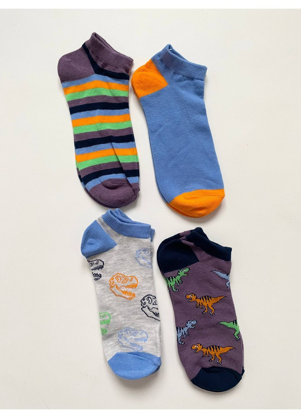 Синие носки для мальчика 4шт. Primark (365752678)