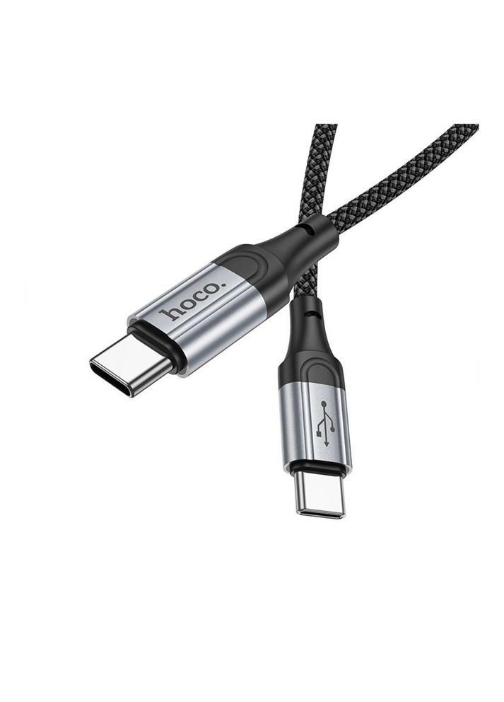 Кабель USB Type-C до USB Type-C / Провід шнур юсб тайп сі на юсб тайп сі для швидкої зарядки та передачі даних Hoco (334298628)