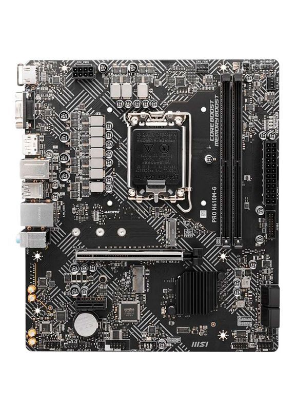 Материнська плата PRO H610M-G s1700 mATX MSI (323119583)