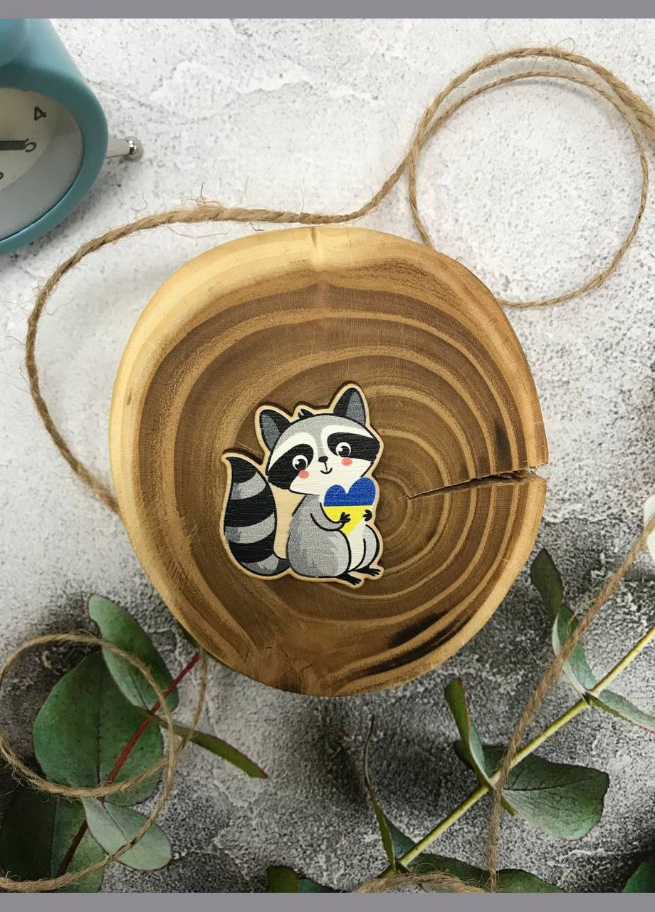 Икона с деревом "Енот с сердцем" Cozy-Up (291162062)