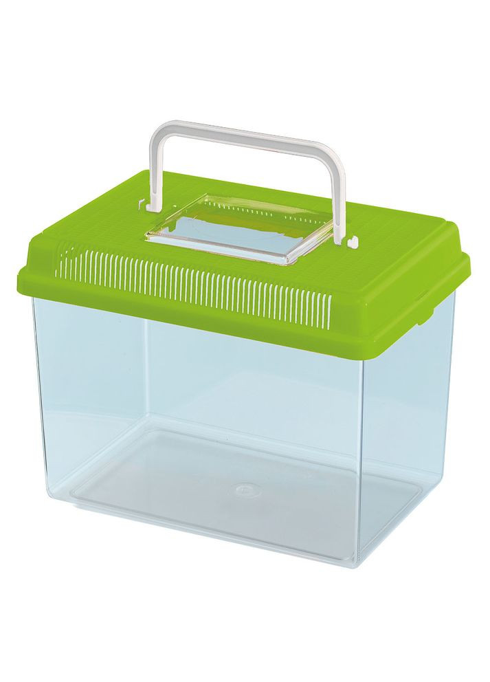 Контейнер для мелких рыб, черепах и насекомых Geo (Ферпласт Гео) 23.2 х 15.3 х h 16.6 см - 2.5 L - MEDIUM Ferplast (352718072)