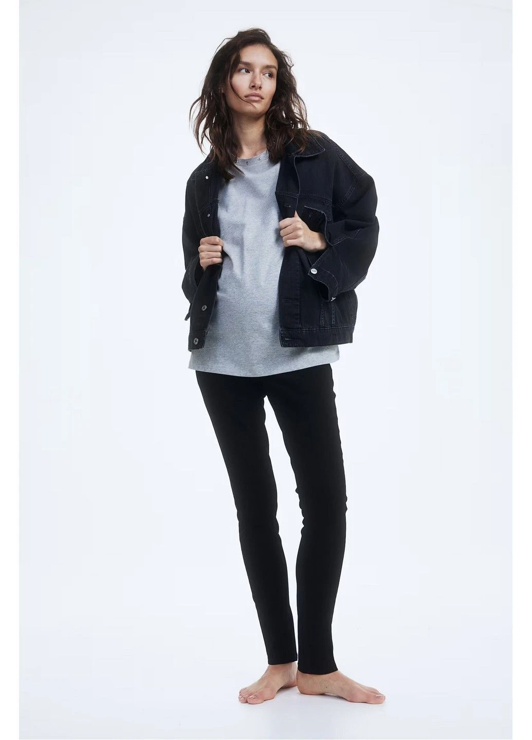 Джинси для вагітних H&M - (301580296)