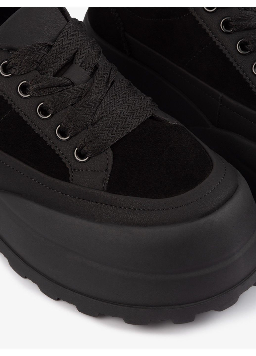 Женские кроссовки 1100692 Buts чёрные зима (303436110)