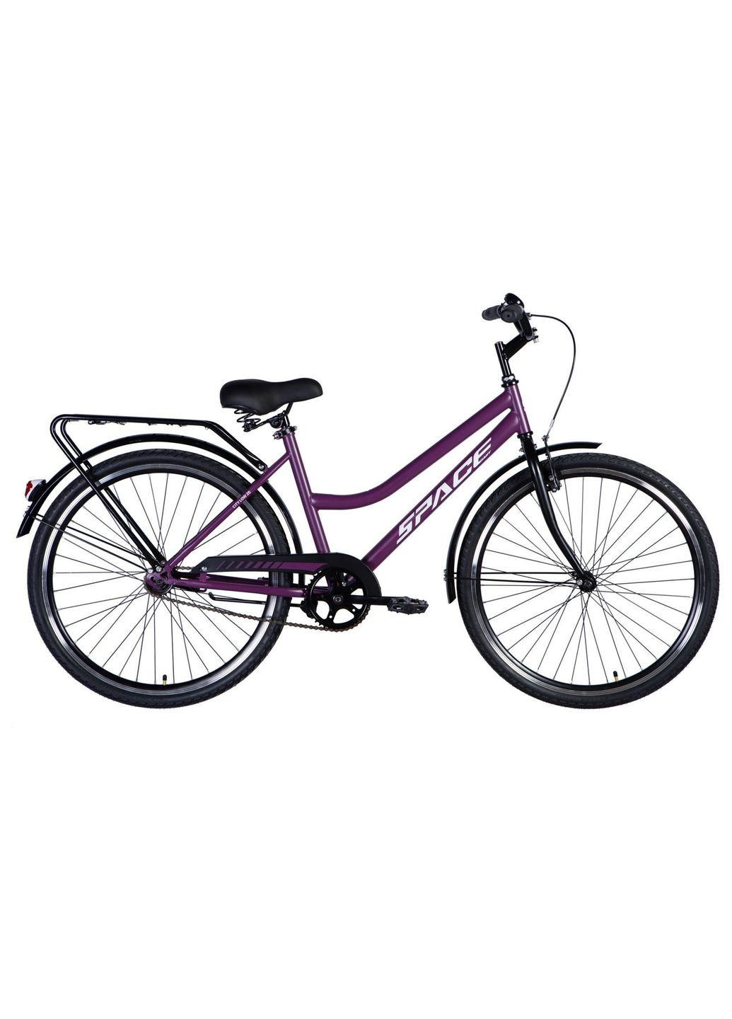 Велосипед ST 26" VOYAGER BH рама-17" сливовий (матовий) 2024 крила, крило пер., крило зад., підніжка, дзвоник (OPS-SP-26-008) Space (370144367)