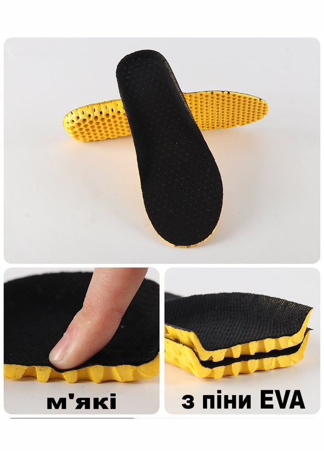 Удобные стельки обрезные Соты с пористым низом для спортивной обуви размер 35-41 No Brand (314872862)