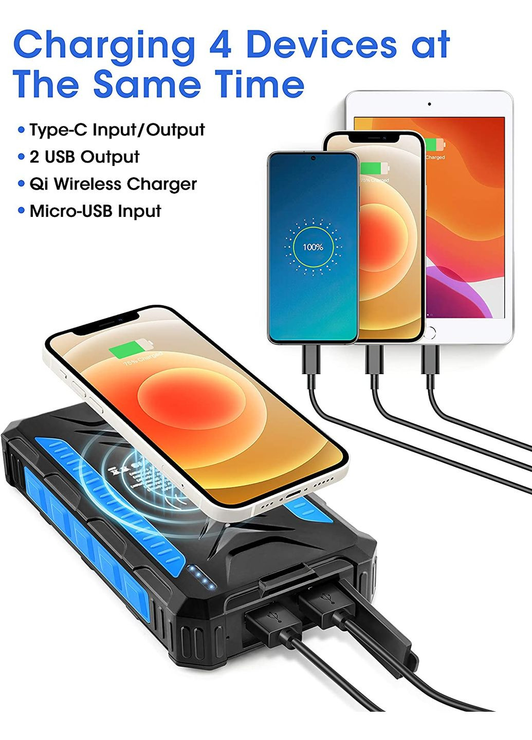 Многофункциональный павербанк No Brand (304614151)