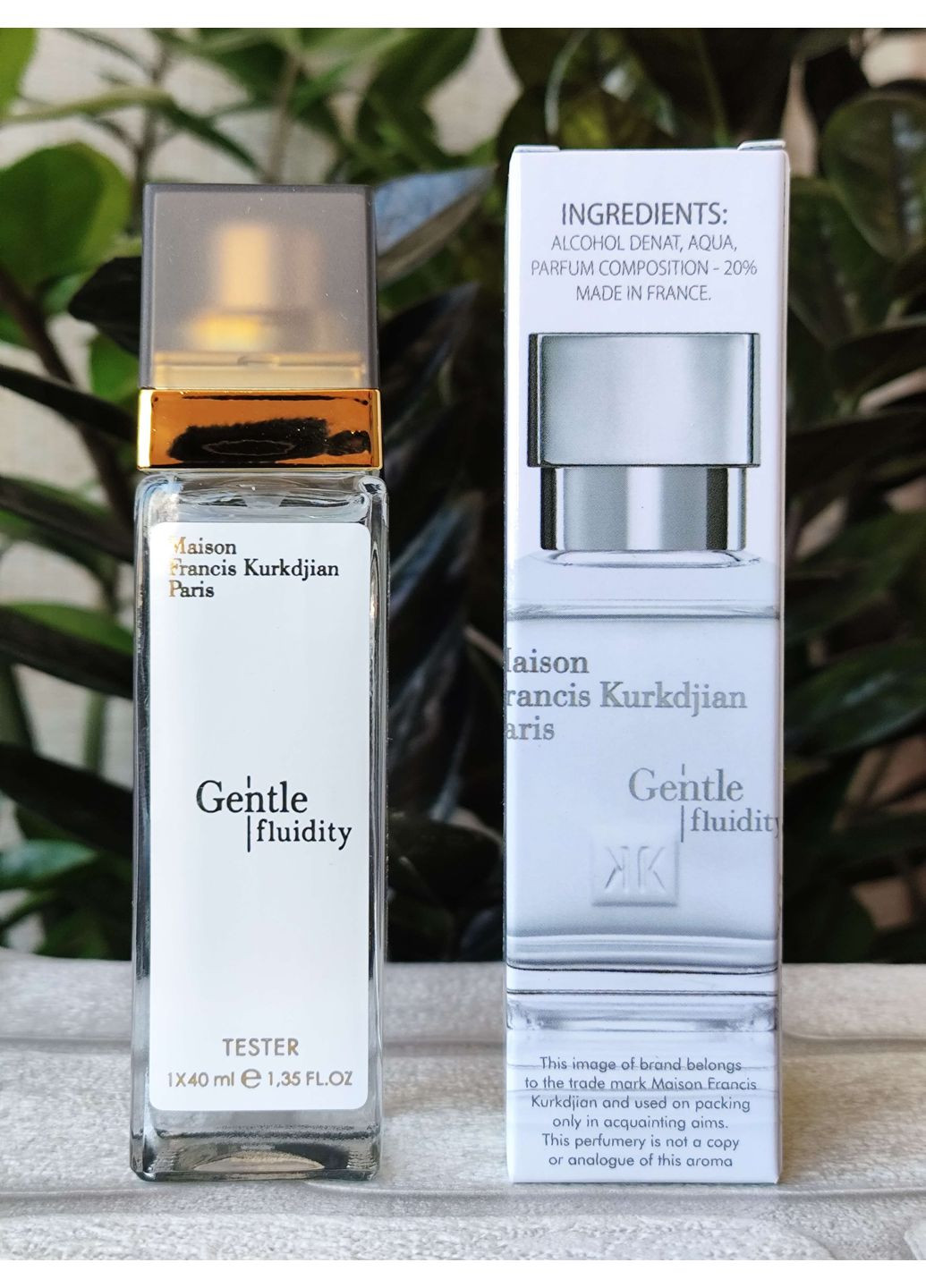 Парфюм унисекс Gentle Fluidity Silver (Джентл Флюидити Сильвер) 40 мл No Brand - (349729430)