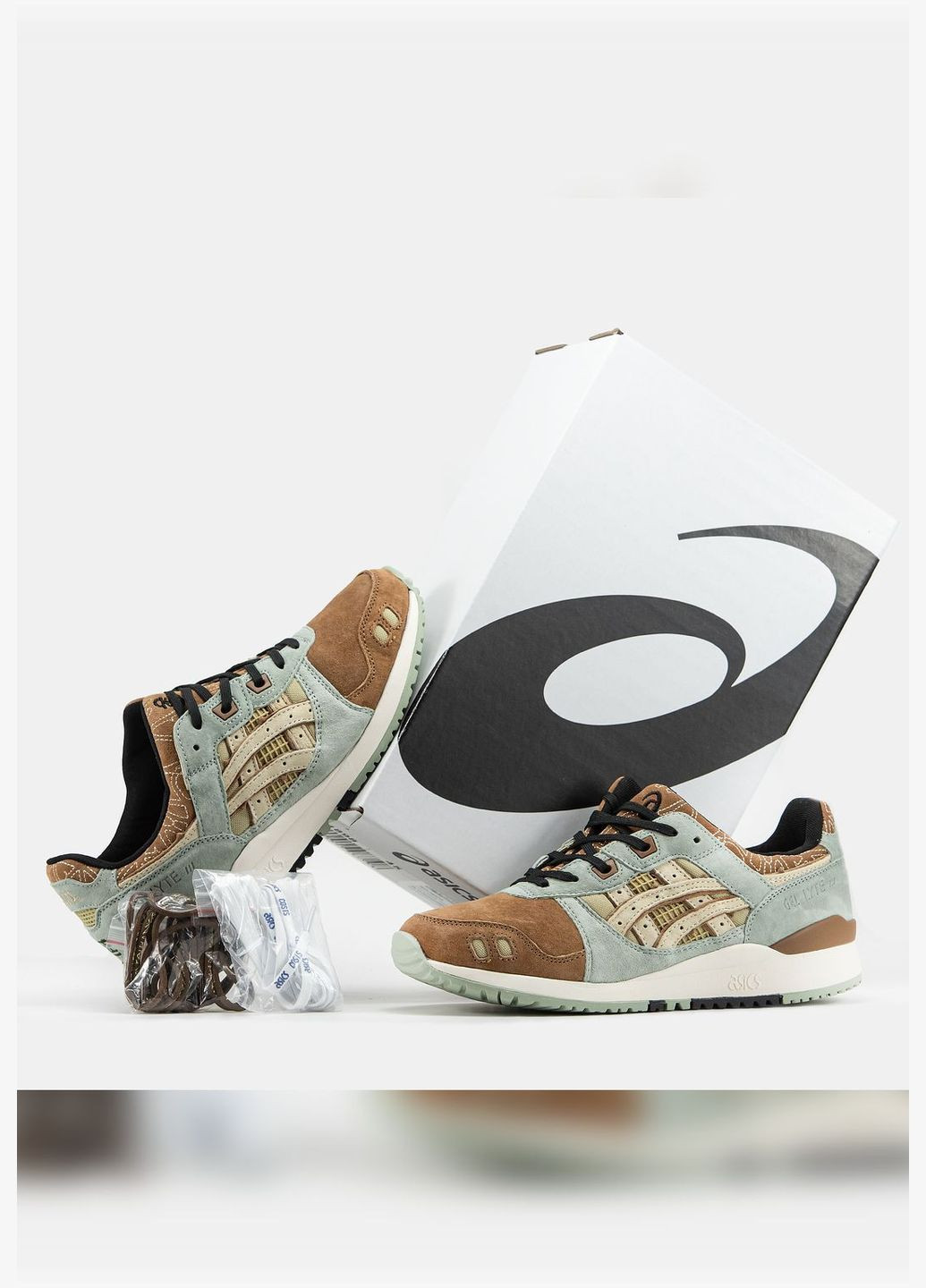 Коричневі Осінні кросівки чоловічі No Brand