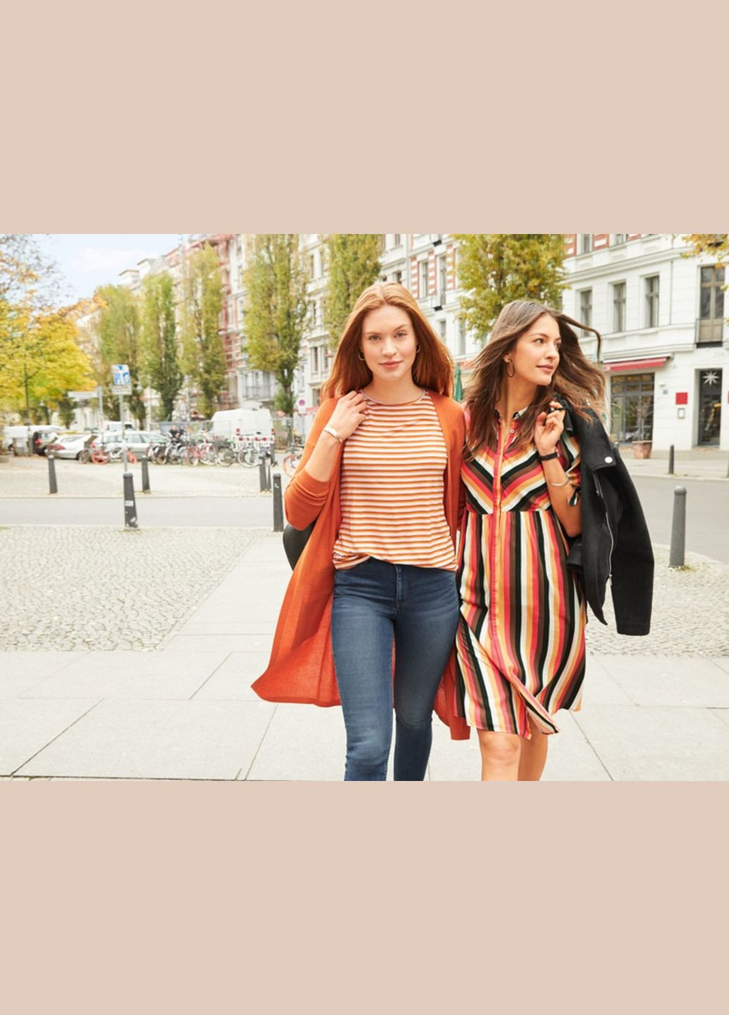 Кардиган подовжений для жінки Lenzing EcoVero 304428 помаранчевий Esmara (332888442)