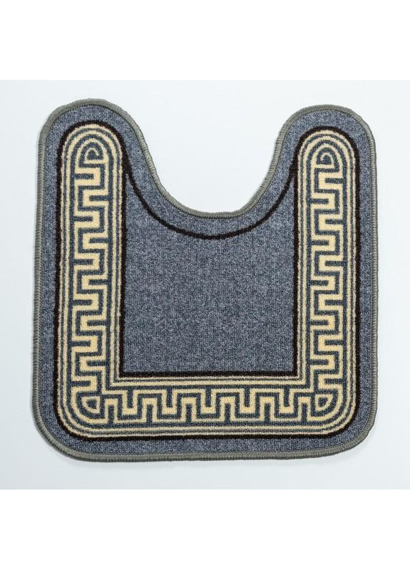 Коврик в туалет Taba 222-1 57х60 см сірий No Brand (364969173)