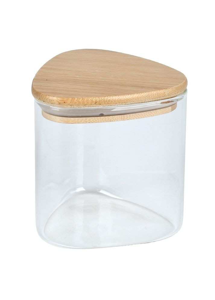 Банка с бамбуковой крышкой "Bermuda" 600мл 10*10см Home (329820808)