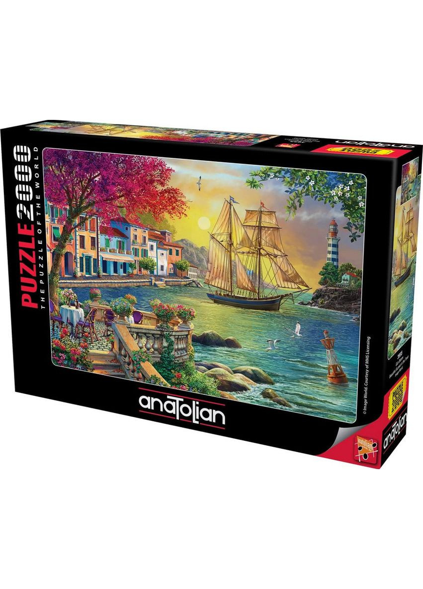 Пазл Чарівний міський захід сонця 2000 елементів Anatolian (342717574)