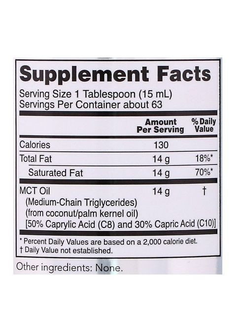 MCT OIL 946 ml /63 servings/ Now Foods (362418745)