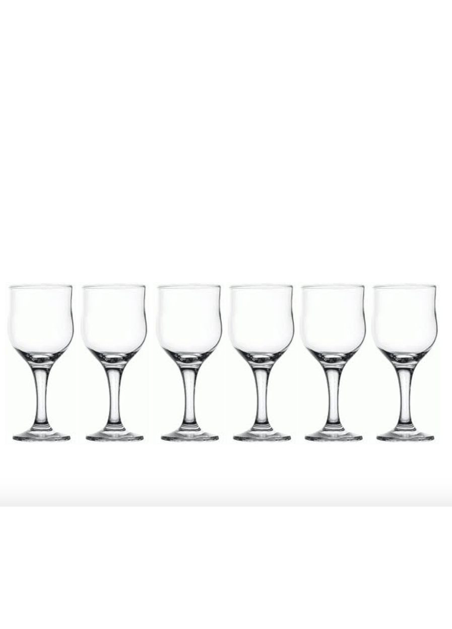 Набір келихів для вина Tulipe PS-44163-6 240 мл 6 шт Pasabahce (348168918)