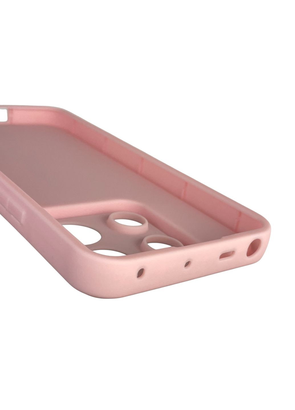 Чохол силіконовий Soft Touch для POCO X6 рожевий (Повний захист камери) Xiaomi (366387703)