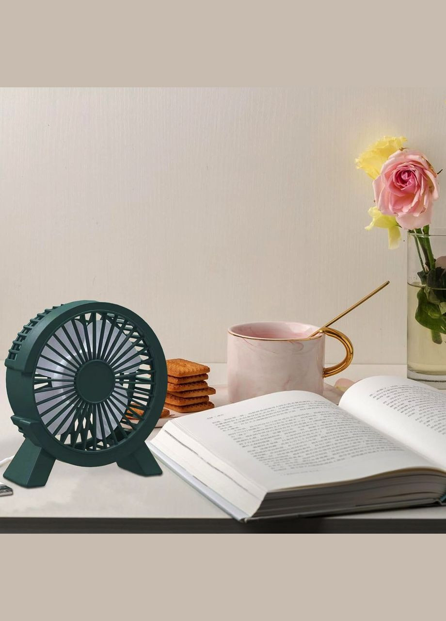 Портативний вентилятор C06 USB, Green VHG (334305171)