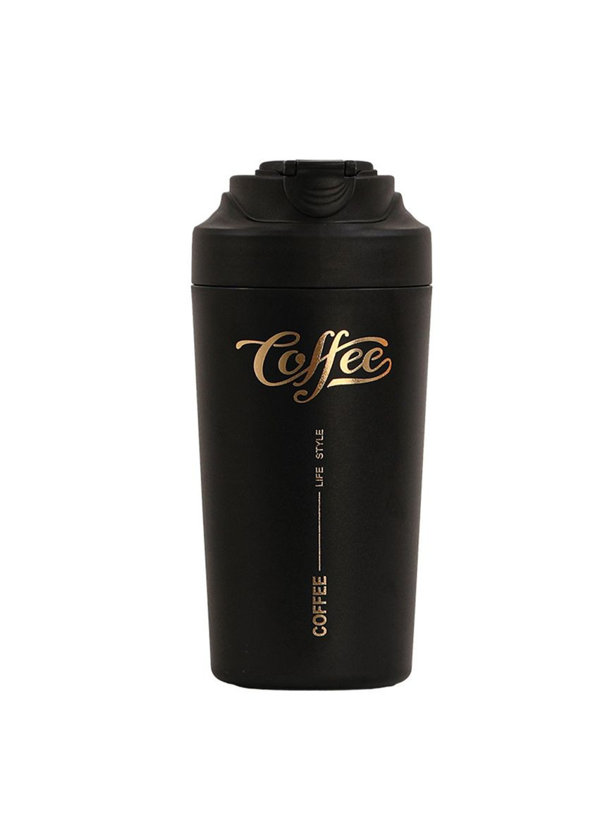 Термочашка Coffee 480 мл з керамічною колбою, Yiwu (324071079)