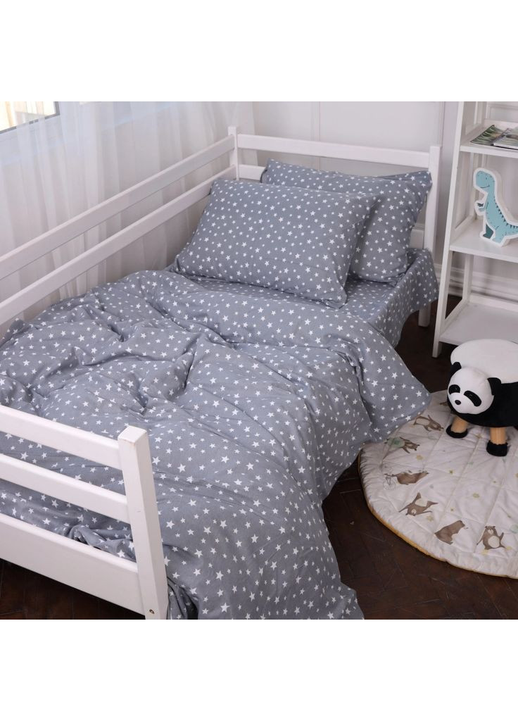 Постельное белье 012 Grey Stars Фланель 175х210 (m503020) Mirson 012 Grey Stars Фланель 175х210 Двоспальний (369018491)