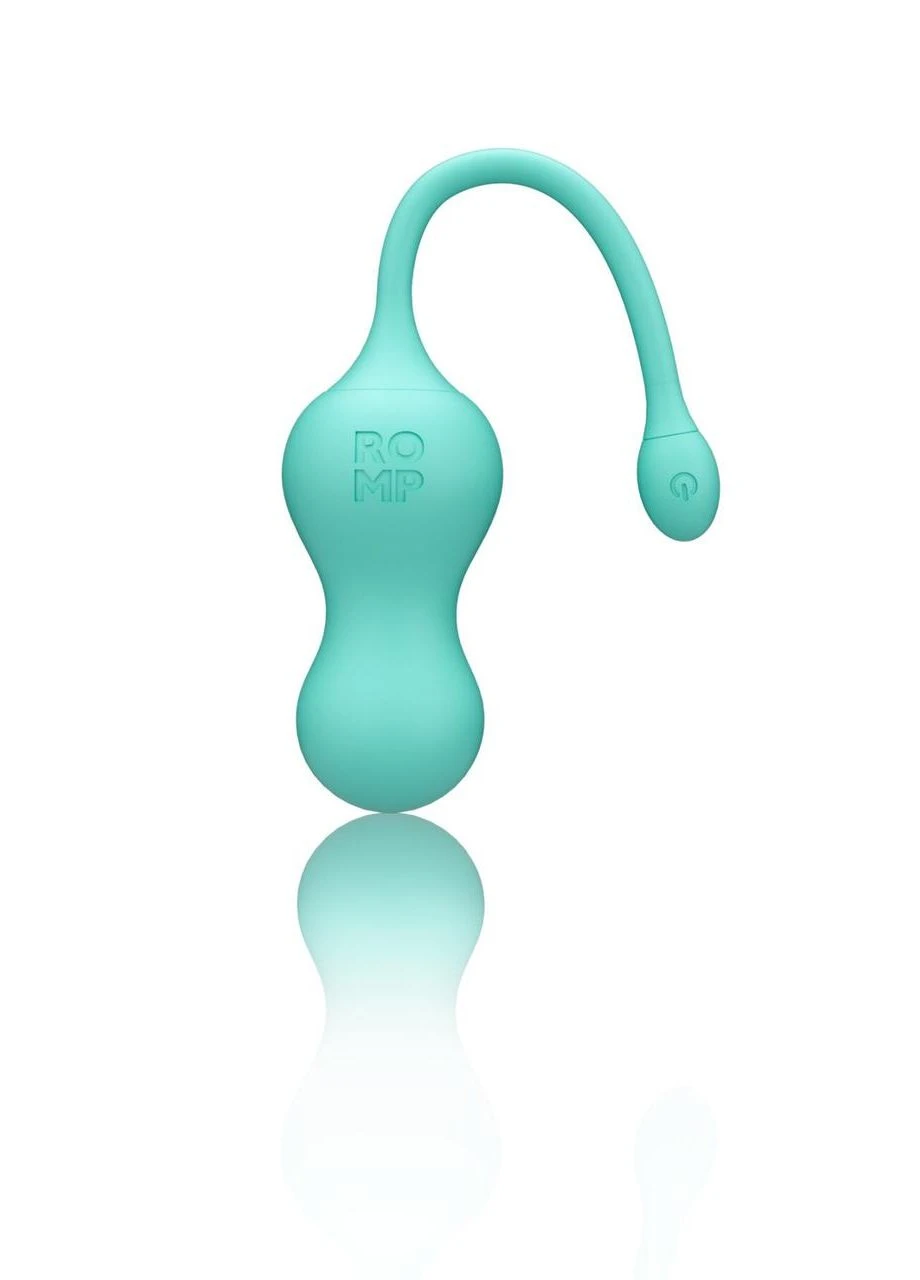Віброяйце для точки G з пультом керування Cello Light Teal, водонепроникне Romp (383086550)