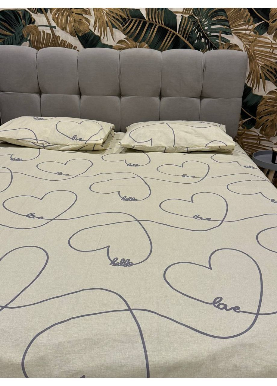 Комплект постільної білизни півтораспальний No Brand верба фіолетова (370864765)