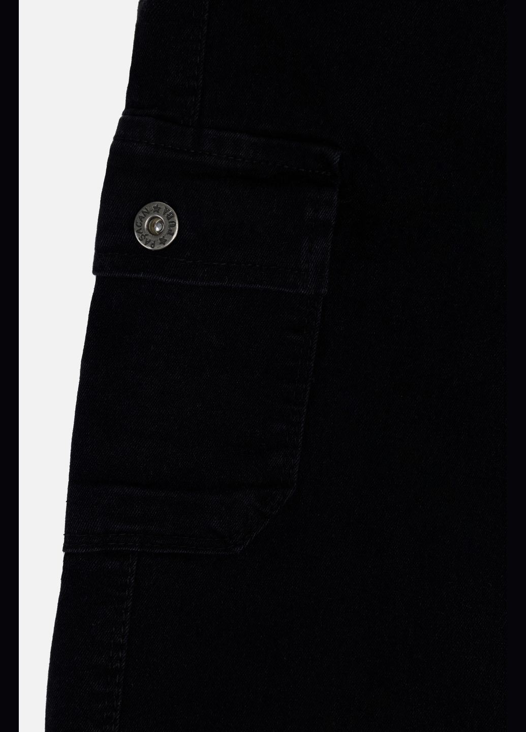 Черные демисезонные джогеры карго для мальчика цвет черный цб-00247028 PASAcan