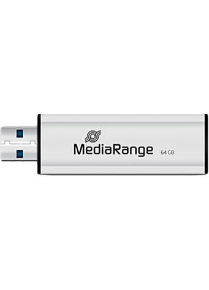 Флеш-драйв 64GB USB 3.0 Black/Silver (MR917) Mediarange (306581315)