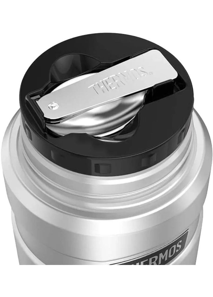 Пищевый термоконтейнер 710 с ложкой Black Thermos (316435053)