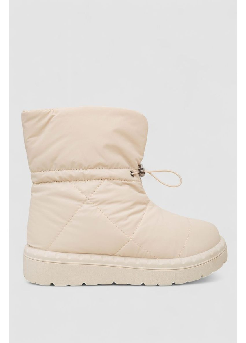 Дутики жіночі зимові на хутрі, колір бежевий, 248RFM300 Ager (365867337)