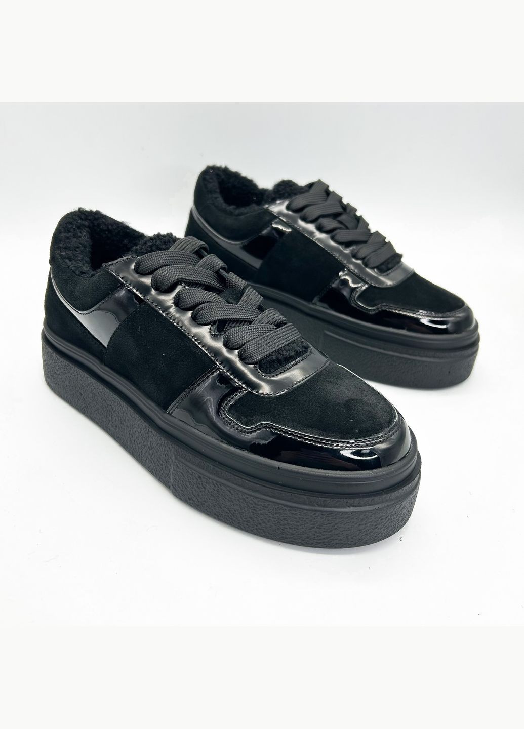 Черные кеды (р) замша 0-1-312-1 Danler