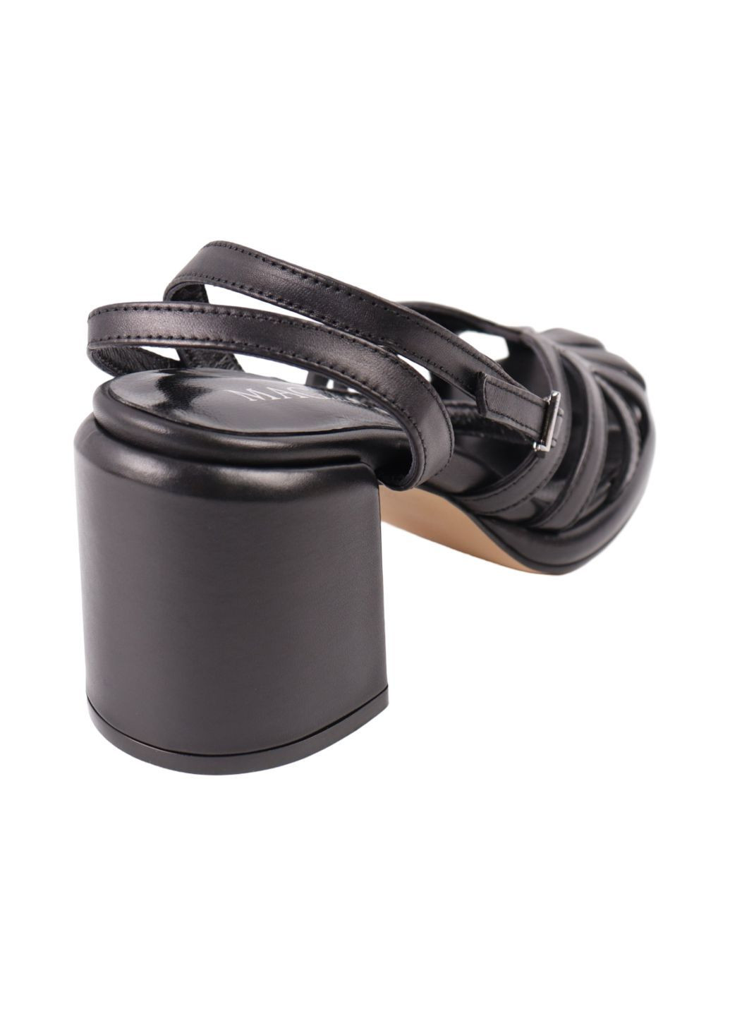 Босоніжки жіночі чорні натуральна шкіра Magza 24-24LB-9.05/8 (299922068)