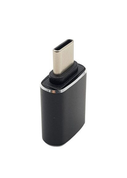 Перехідник OTG USB Type-C grey (ADP-018) DENGOS otg usb - type-c grey (268141934)