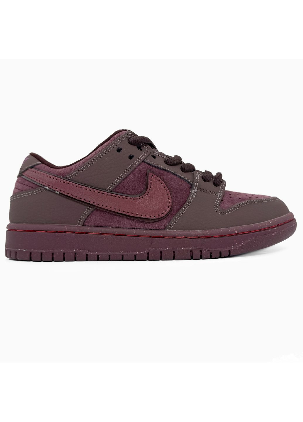 КРОСІВКИ ЖІНОЧІ NIKE SB DUNK LOW CITY OF LOVE BURGUNDY CRUSH НАЙК СБ ДАНК No Brand комбіновані демісезони (368859582)