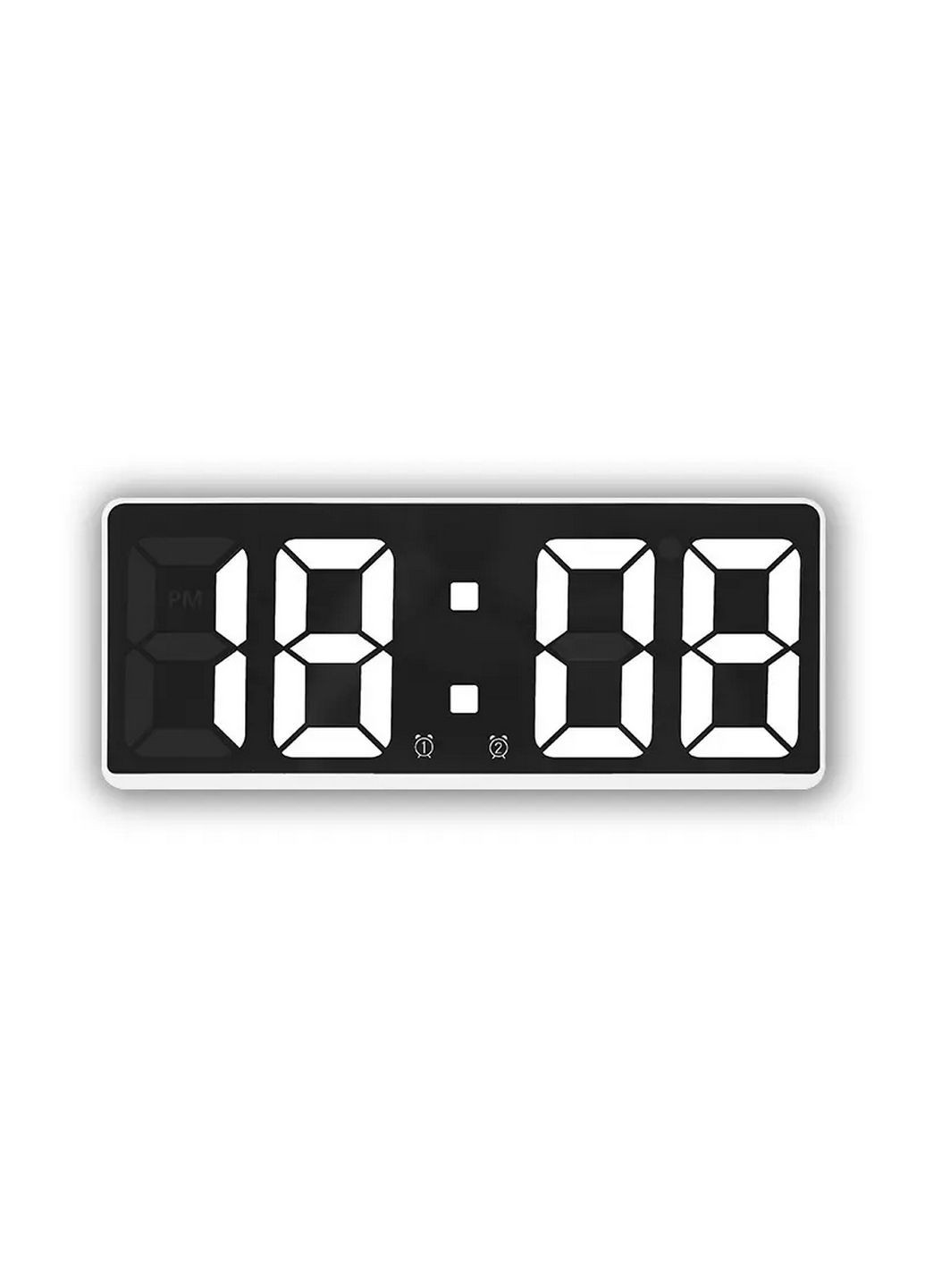 Цифровий світлодіодний настільний годинник DS-6628, 2 будильники, термометр Fying (293416478)