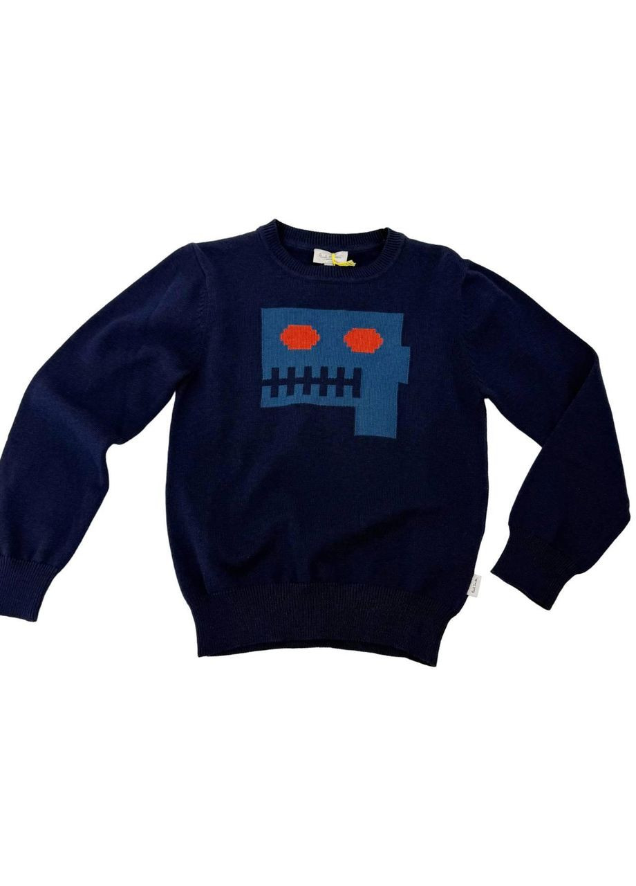 Темно-синій демісезонний светр, арт. 5e18622, темно-синій, 6 років, 114 см Paul Smith