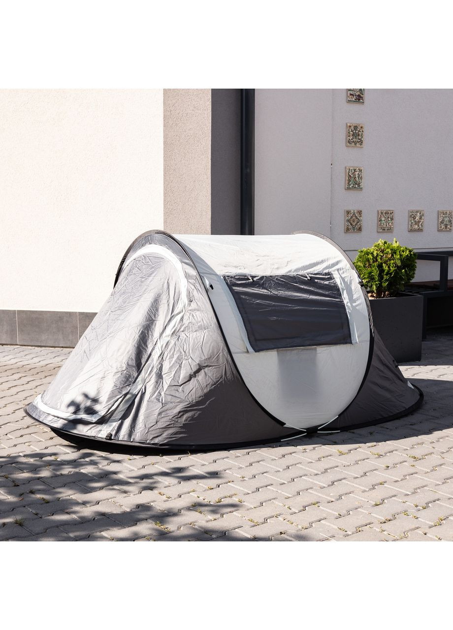 Палатка туристическая 245×145×100 (см) кемпинговая для рыбалки 2 х местная Серый LU-030BE LUGI (349069111)