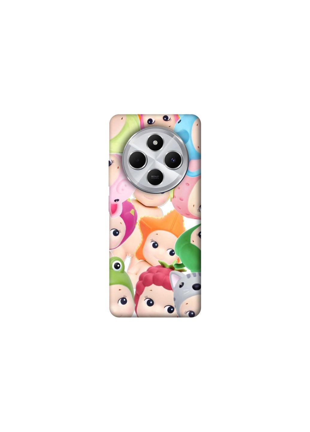 Чехол на Xiaomi Redmi 14C / Poco C75 Fruit-Zoo Kaleidoscope Frontalka (352225442)