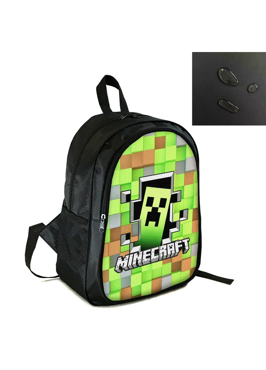 Рюкзак городской/школьный 38×28см с принтом Minecraft Крипер детский, подростковый,спортивный(4160) No Brand (365411314)
