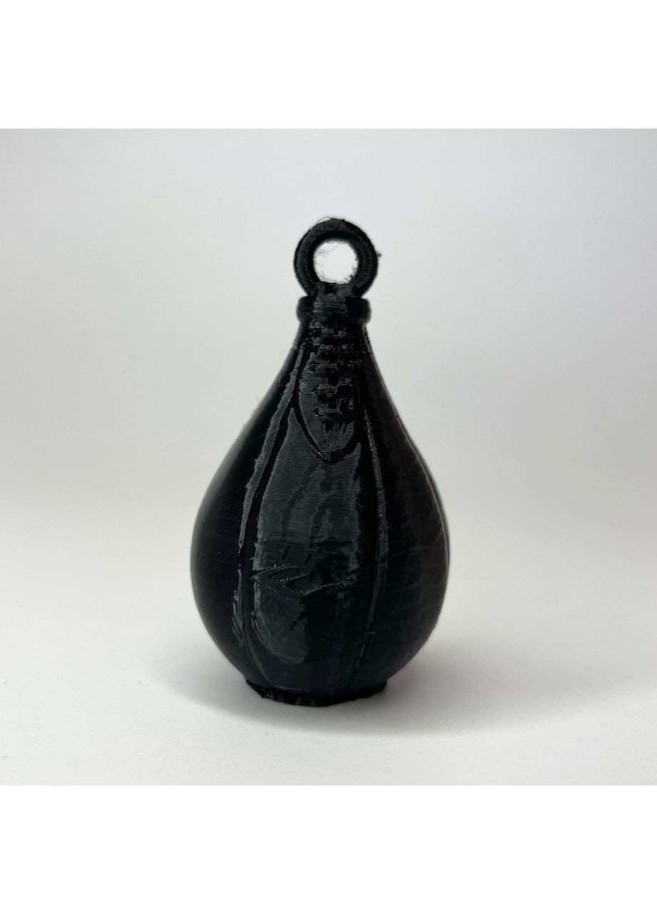 Підвіски гумові Кулон боксерська груша спорт Чорний 63 мм х 35 мм Finding (351898117)