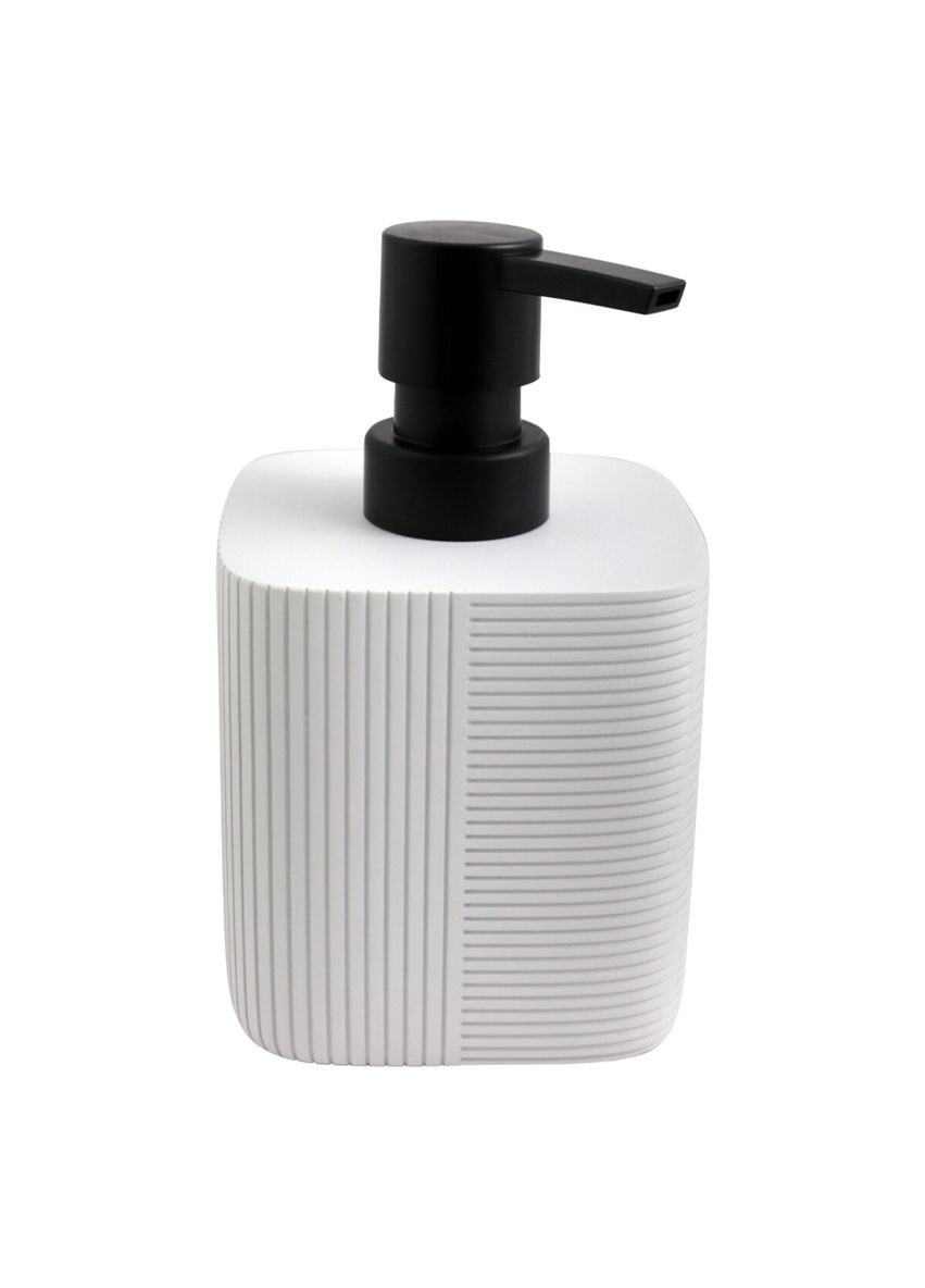 Дозатор рідкого мила Trento Eclipse White, полігума Trento Design Studio (322252030)