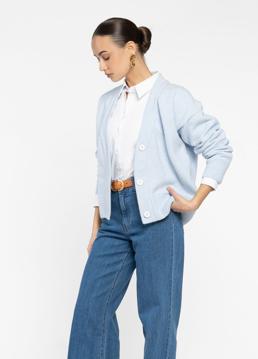 Кардиган жіночий блакитний Arber Cardigan WD 1 WTR-225 (371141425)