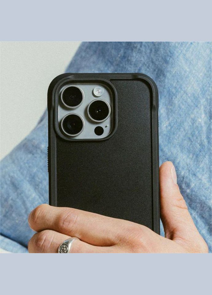 Rugged Case Black для iPhone 16 Pro Nomad (314464617)
