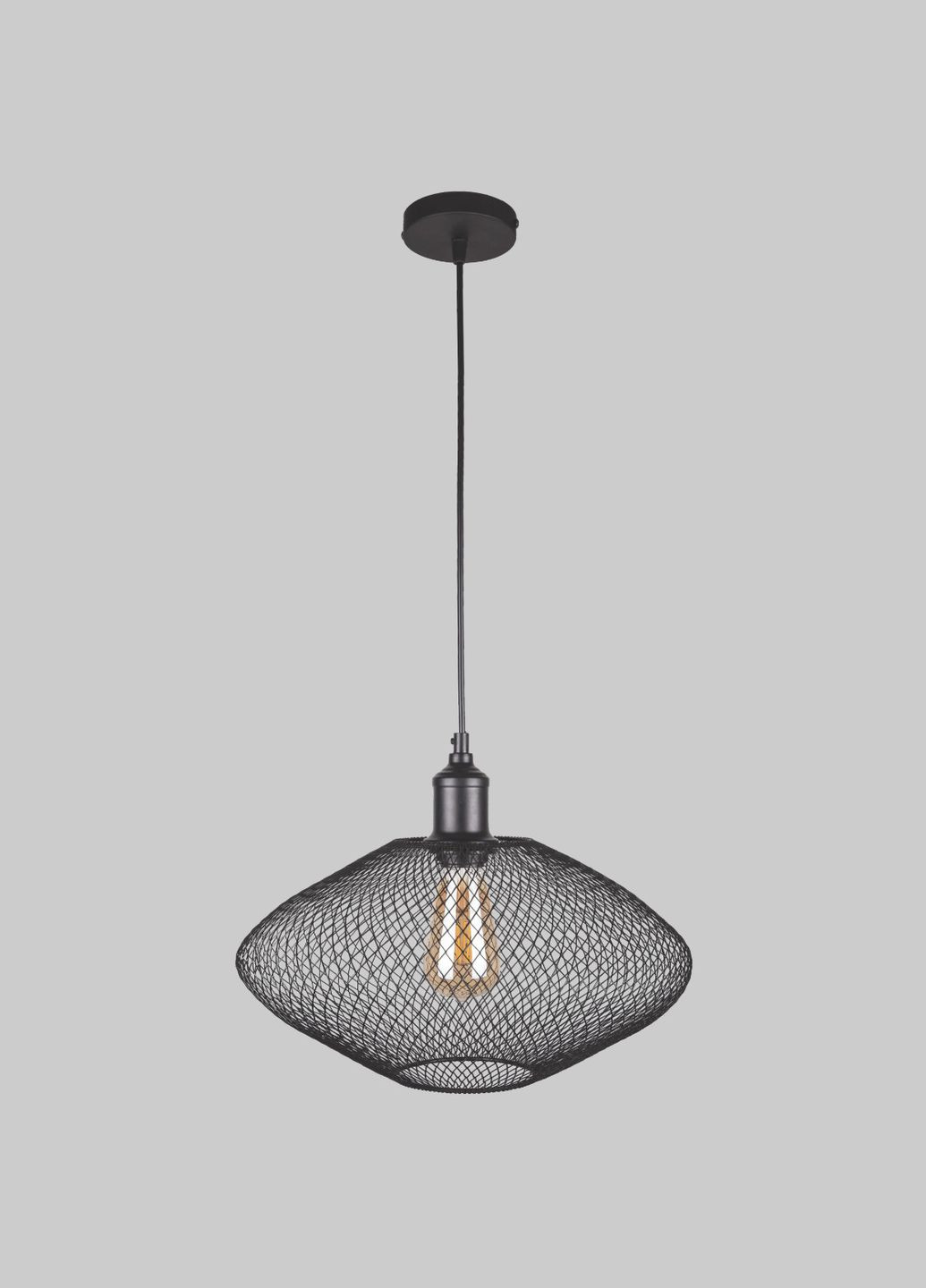 Металевий підвіс індастріал-лофт (907-016F-1 BK) No Brand (370070029)