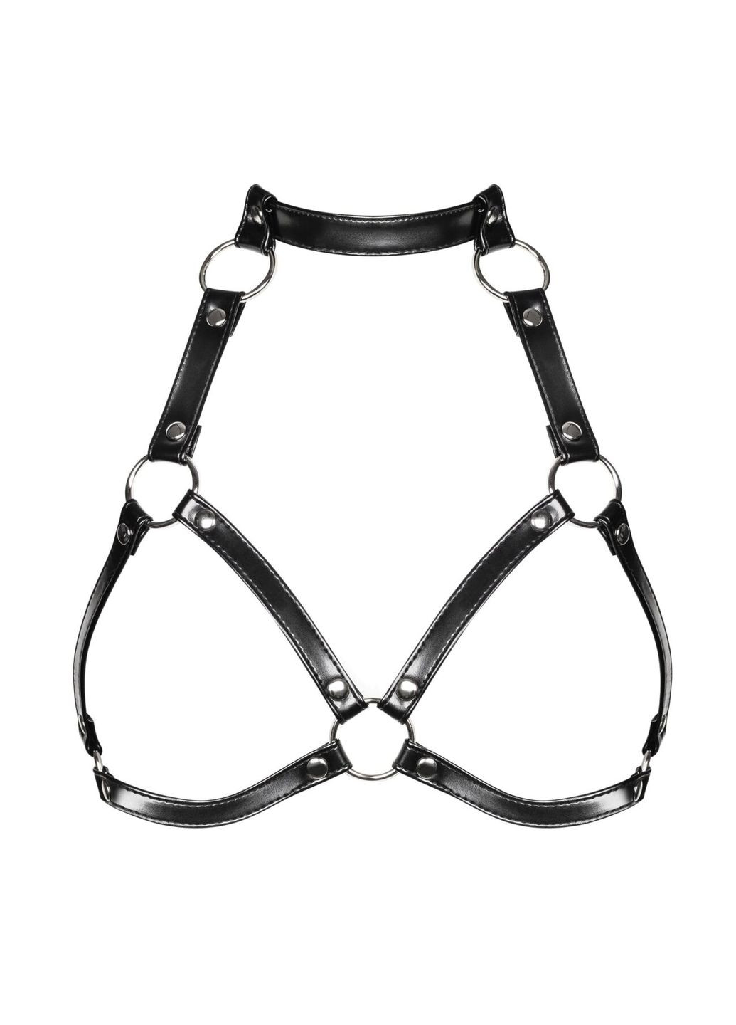 Портупея на грудь A740 harness black O/S - CherryLove Obsessive (282849888)