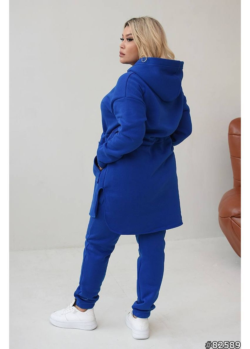 Костюм (кардиган, брюки), цвет Синий Fashion (362415591)