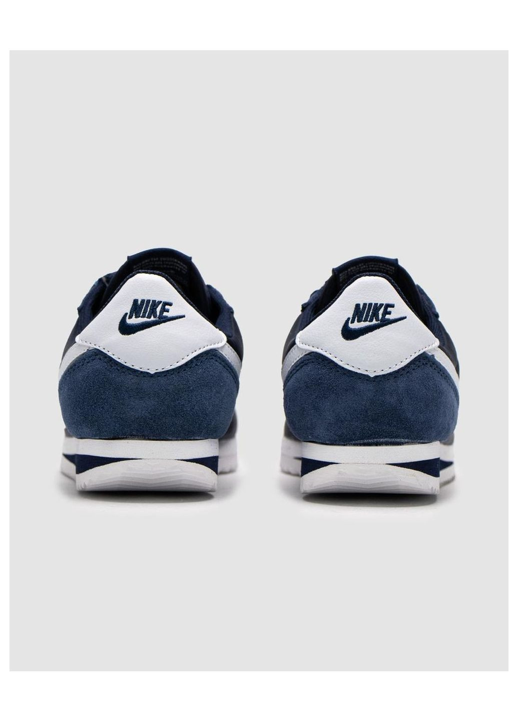 Синие кроссовки nike No Brand Cortez Blue/White