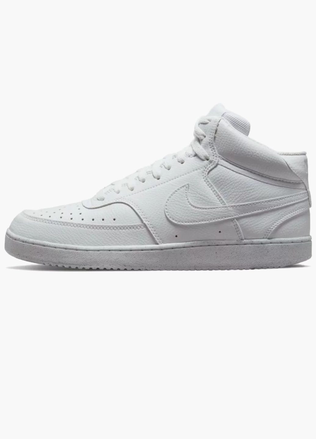 Білі кросівки чоловічі court vision mid nn white dn3577-100 Nike