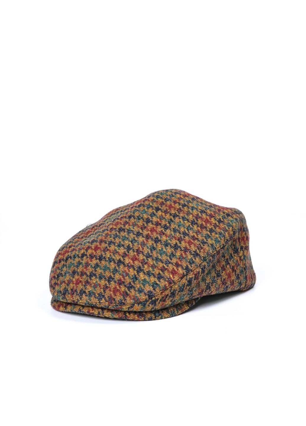 Кепка реглан жіноча вовна бордово-зелена ОЛЕКСА LuckyLOOK 925-403 (362463385)